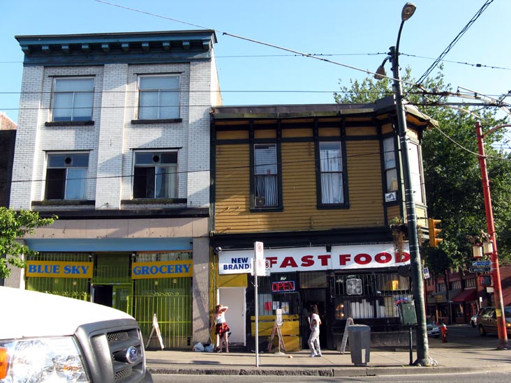 Hastings Street and Columbia Street, SE Corner, Downtown Eastside, Vancouver, BC, Canada