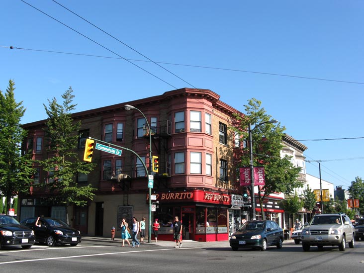 Commercial Drive and 1st Avenue, SE Corner, East Vancouver, BC, Canada