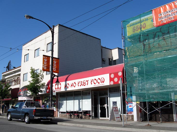 East Side of Commercial Drive Between 2nd and 3rd Avenues, East Vancouver, BC, Canada