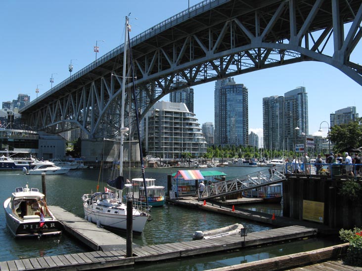 False Creek, Granville Street Bridge, Granville Island, Vancouver, BC, Canada