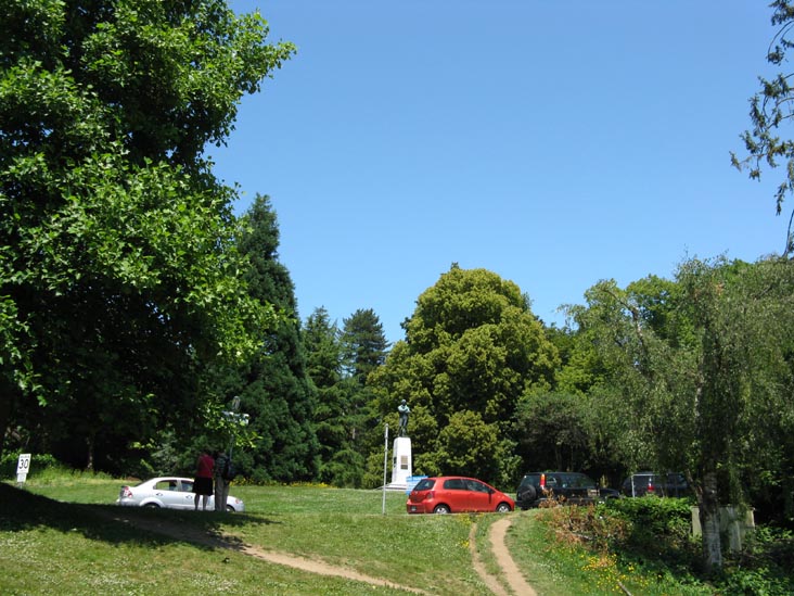 Park Drive From Seawall Walk, Stanley Park, Vancouver, BC, Canada