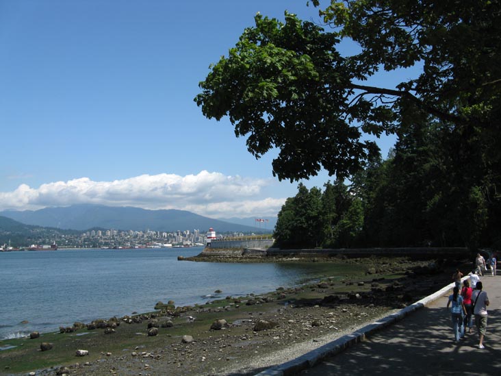 Brockton Point From Seawall Walk, Stanley Park, Vancouver, BC, Canada