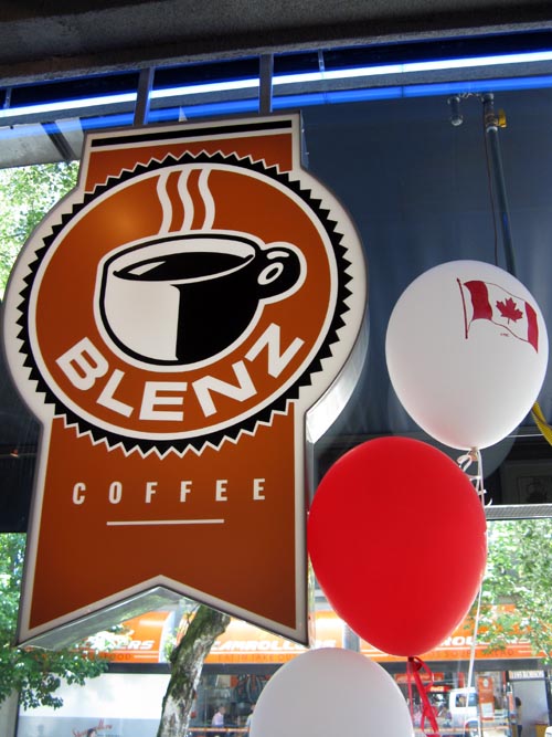 Blenz Coffee, 1201 Robson Street, West End, Vancouver, BC, Canada