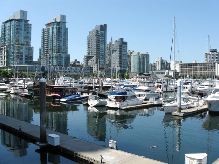 Coal Harbour Marina, West End, Vancouver, BC, Canada