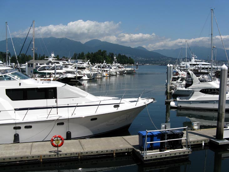 Coal Harbour Marina, West End, Vancouver, BC, Canada