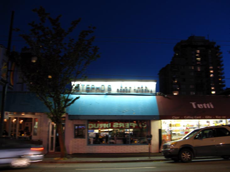 Stepho's, 1124 Davie Street, West End, Vancouver, BC, Canada