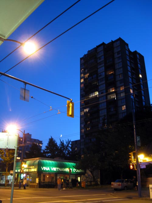 Denman Street and Haro Street, SW Corner, West End, Vancouver, BC, Canada