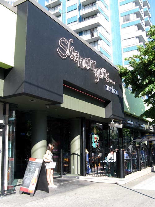 Shenanigan's, 1225 Robson Street, West End, Vancouver, BC, Canada