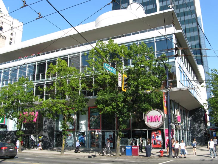 Robson Street and Burrard Street, NE Corner, West End, Vancouver, BC, Canada