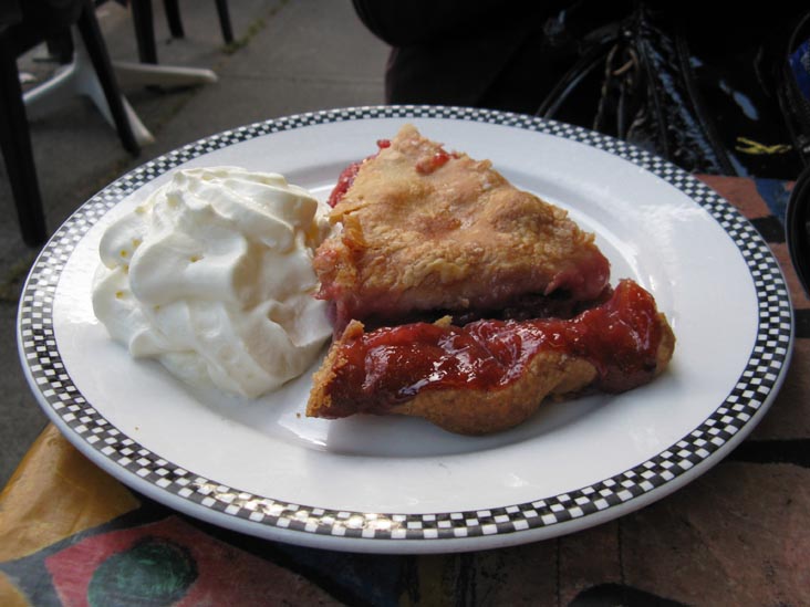 Strawberry Rhubarb Pie, True Confections, 866 Denman Street, West End, Vancouver, BC, Canada