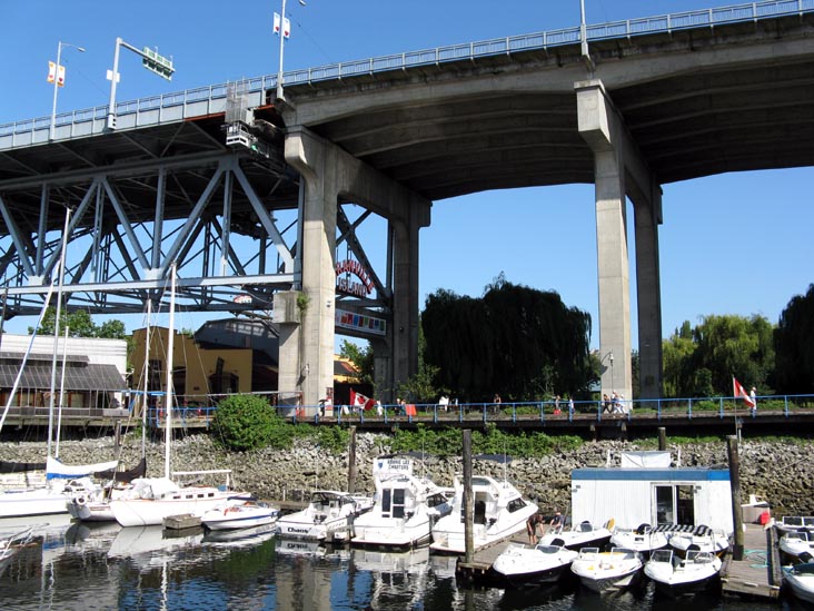 Granville Street Bridge From Go Fish, 1505 West 1st Avenue, West Side, Vancouver, BC, Canada