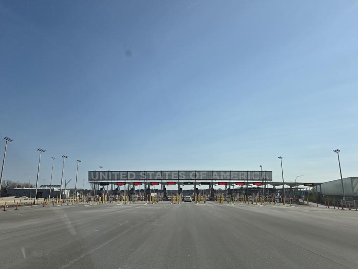 Champlain–St. Bernard de Lacolle Border Crossing Between New York and Québec, Canada, April 8, 2026