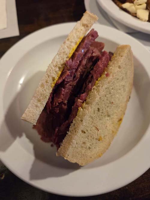 Smoked Meat Sandwich, Smoke Meat Pete, L'Île-Perrot, Canada, April 6, 2026