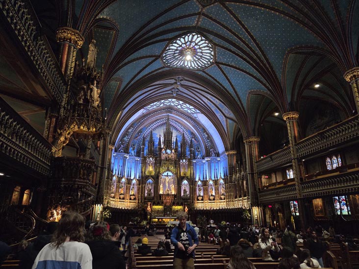 Basilique Notre-Dame de Montréal/Notre-Dame Basilica of Montreal, Montréal, Canada, April 5, 2006