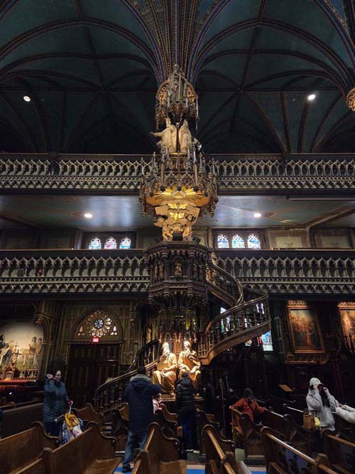 Basilique Notre-Dame de Montr&eacute;al/Notre-Dame Basilica of Montreal, Montr&eacute;al, Canada, April 5, 2026