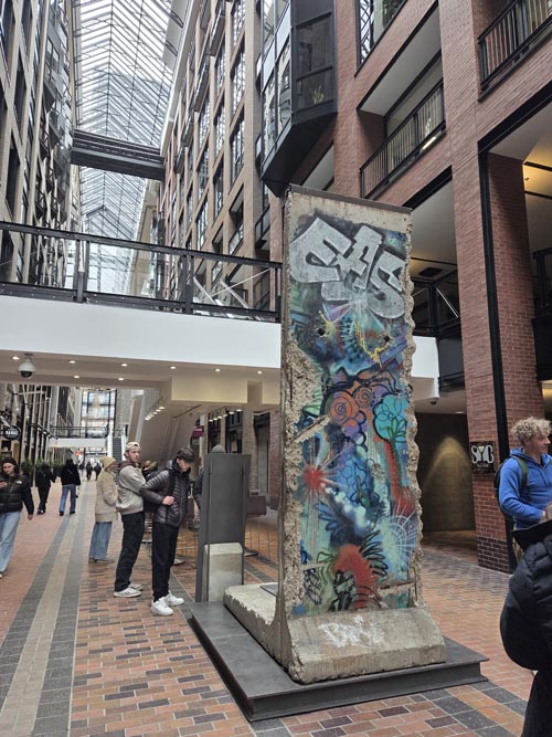 Berlin Wall, R&Eacute;SO/Montreal Underground, Montr&eacute;al, Canada, April 5, 2026