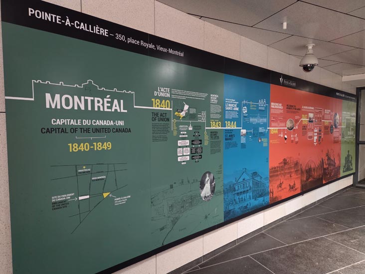 Montreal Timeline, R&Eacute;SO/Montreal Underground, Montr&eacute;al, Canada, April 5, 2026