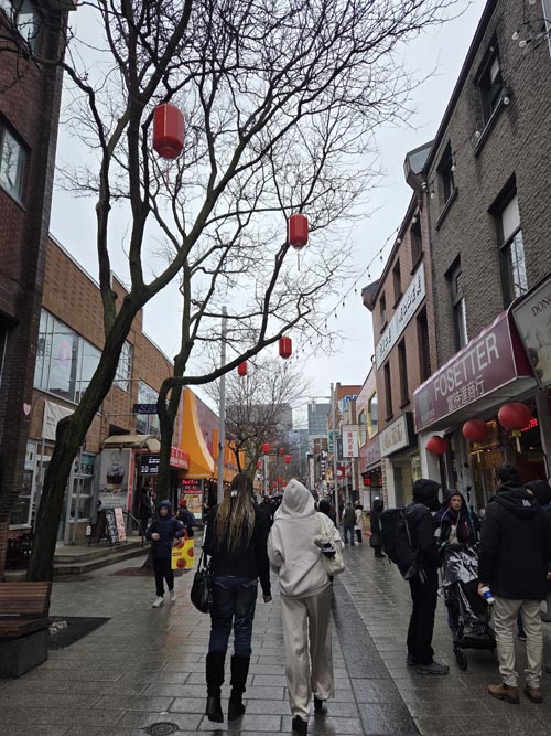 Rue De la Gaucheti&egrave;re, Montr&eacute;al, Canada, April 5, 2026