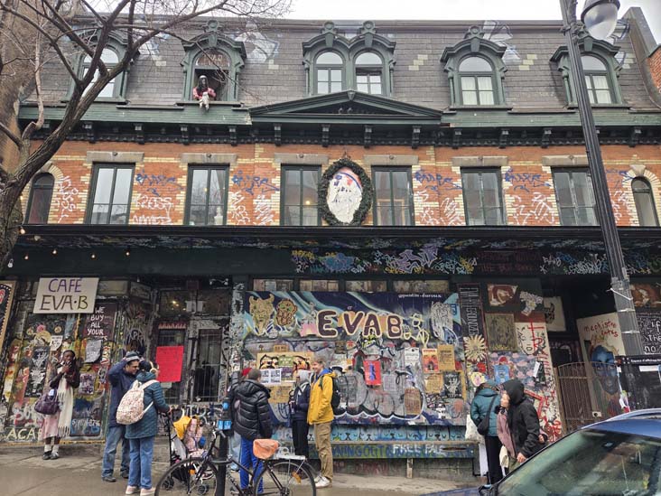 Eva B, 2015 Boulevard Saint-Laurent, Montréal, Canada, April 5, 2026