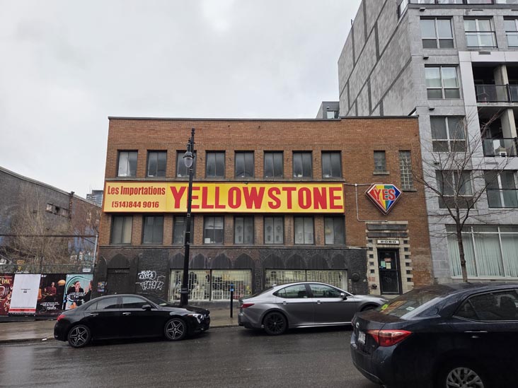 Yellowstone Importations, 2080 Boulevard Saint-Laurent, Montr&eacute;al, Canada, April 5, 2026