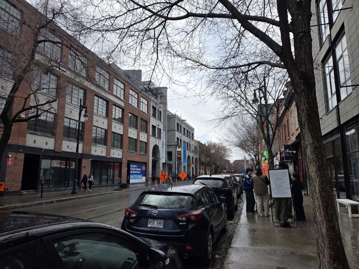 Boulevard Saint-Laurent Between Rue Milton and Prince Arthur Street, Montr&eacute;al, Canada, April 5, 2026