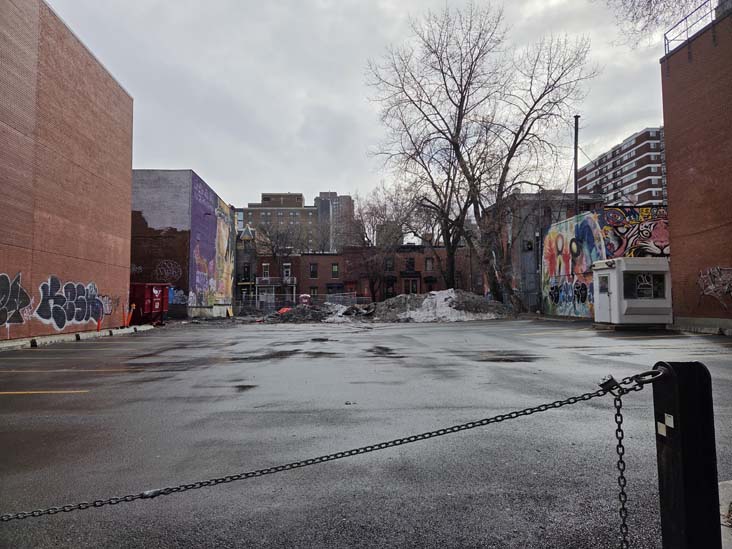 Boulevard Saint-Laurent Between Rue Milton and Prince Arthur Street, Montr&eacute;al, Canada, April 5, 2026
