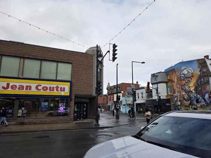 Boulevard Saint-Laurent at Avenue des Pins, Montr&eacute;al, Canada, April 5, 2026