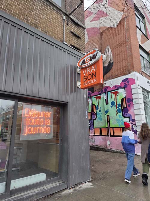 Boulevard Saint-Laurent at Rue Roy, Montr&eacute;al, Canada, April 5, 2026