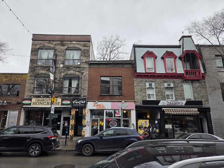 Boulevard Saint-Laurent Between Rue Roy and Rue Saint-Cuthbert, Montr&eacute;al, Canada, April 5, 2026