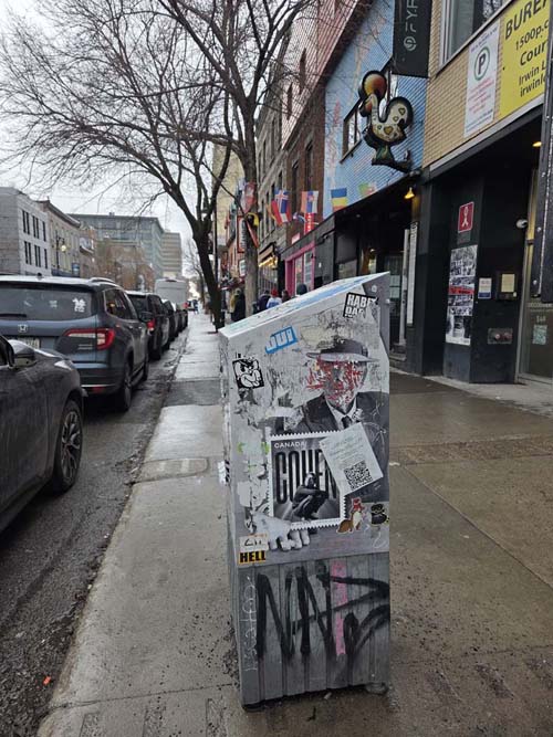 Boulevard Saint-Laurent Between Rue Saint-Cuthbert and Rue Napoleon, Montr&eacute;al, Canada, April 5, 2026