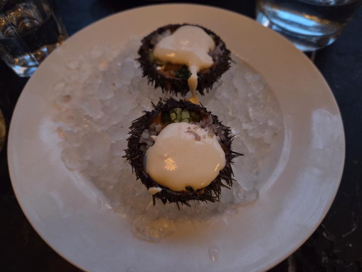 Oursins/Sea Urchin, Au Pied de Cochon, Montréal, Canada, April 5, 2026