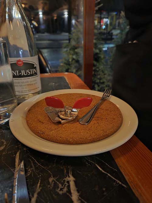 Can Opener For Canard en Conserve/Duck In a Can, Au Pied de Cochon, Montr&eacute;al, Canada, April 5, 2026