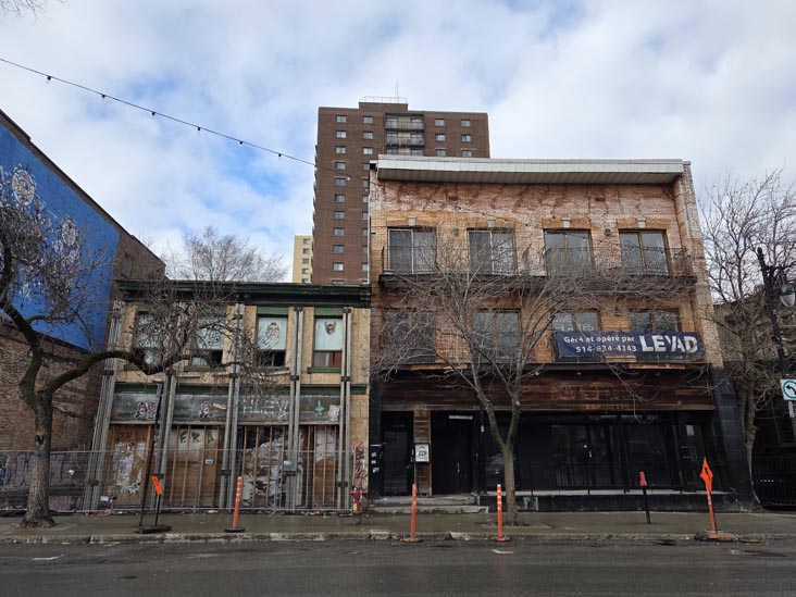 Boulevard Saint-Laurent at Rue Sherbrooke, Montr&eacute;al, Canada, April 5, 2026