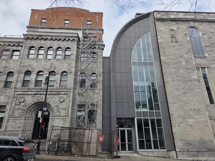 Boulevard Saint-Laurent Between Rue Sherbrooke and Rue Saint-Norbert, Montr&eacute;al, Canada, April 5, 2026