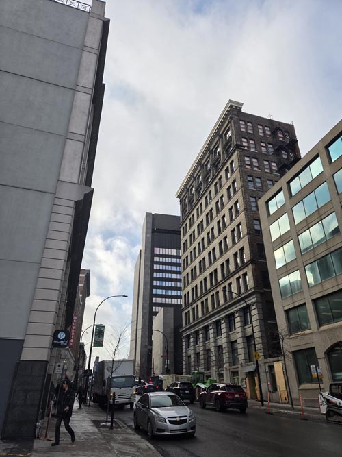 Boulevard Saint-Laurent Between Rue le Royer and Rue Notre Dame, Montr&eacute;al, Canada, April 7, 2026