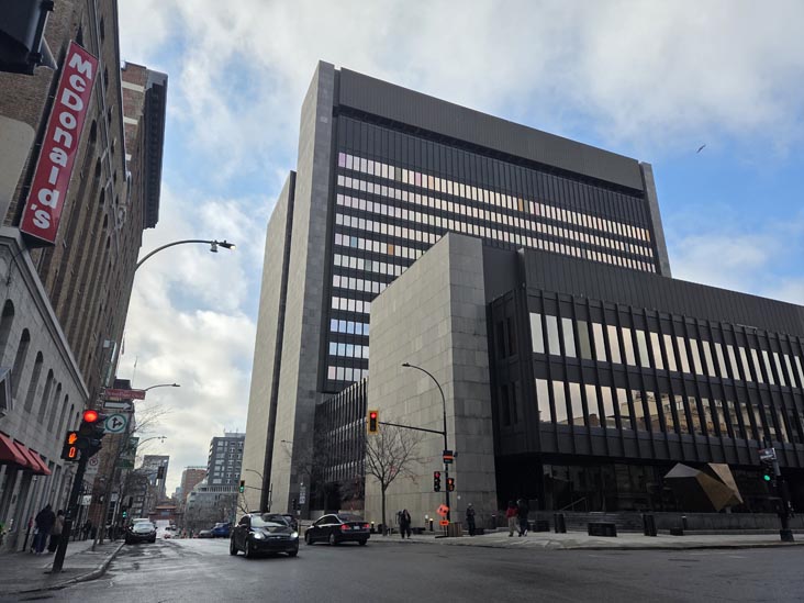 Boulevard Saint-Laurent at Rue Notre Dame, Montr&eacute;al, Canada, April 7, 2026