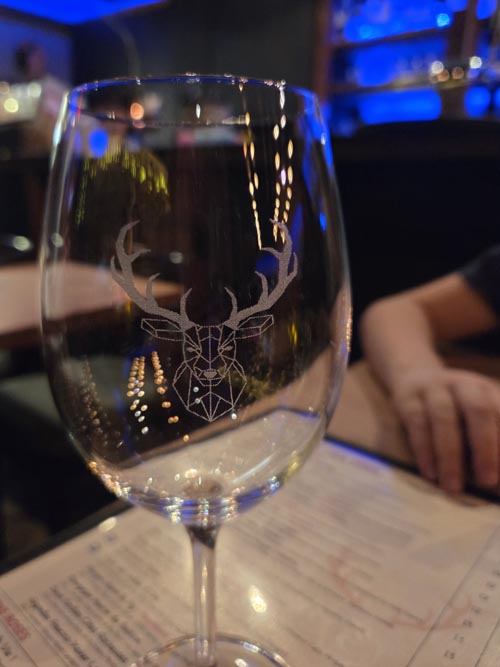 Wine Glass, Caribou Gourmand, Montr&eacute;al, Canada, April 4, 2026