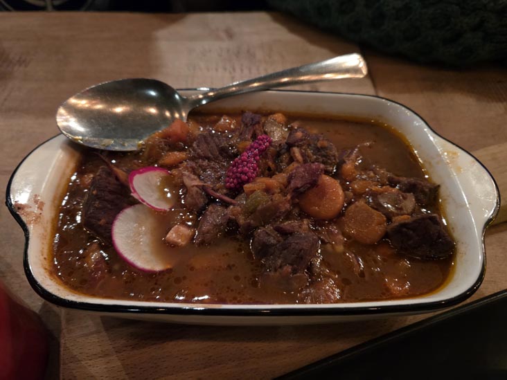 Civet de Bison du Trappeur/Trapper's Bison Stew, Caribou Gourmand, Montr&eacute;al, Canada, April 4, 2026