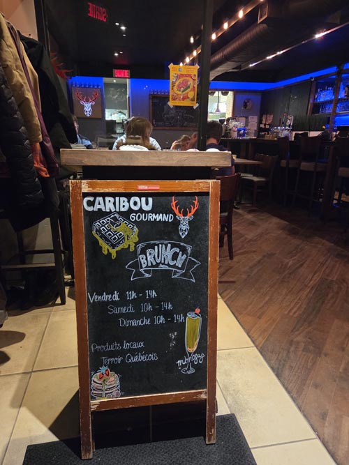 Caribou Gourmand, Montr&eacute;al, Canada, April 4, 2026