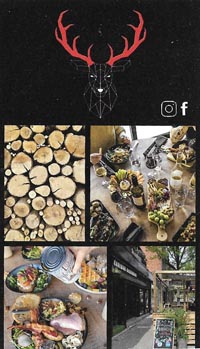 Caribou Gourmand Business Card