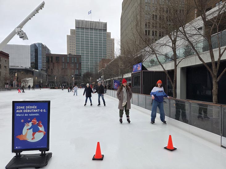 Esplanade Tranquille, Montr&eacute;al, Canada, April 5, 2026