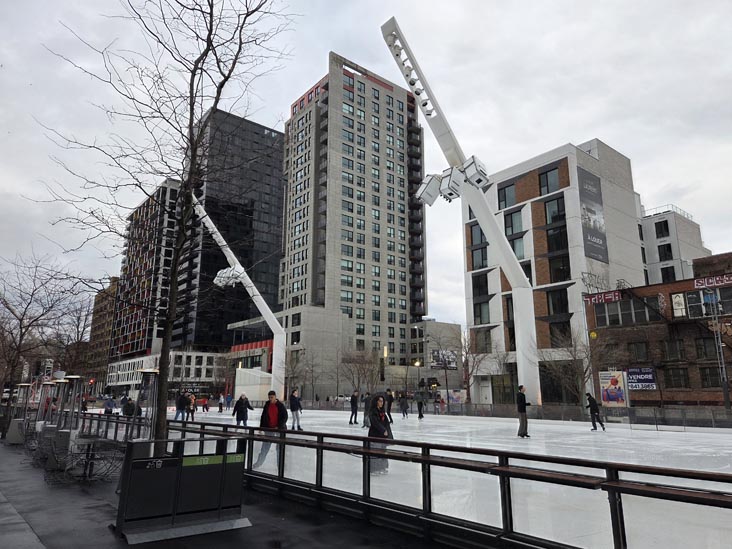 Esplanade Tranquille, Montr&eacute;al, Canada, April 5, 2026