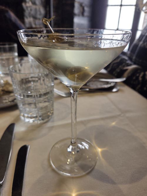 Steakhouse Martini, Gibbys, Montr&eacute;al, Canada, April 8, 2026