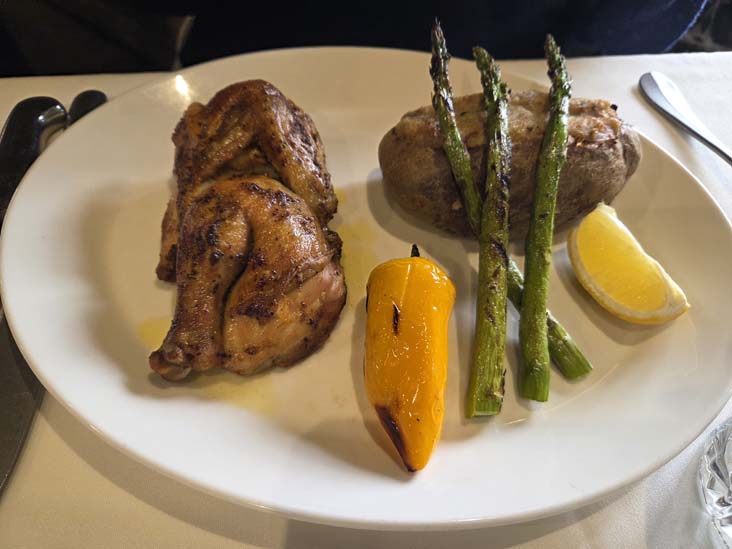 Poulet de Cornouailles R&ocirc;ti/Cornish Hen, Gibbys, Montr&eacute;al, Canada, April 8, 2026