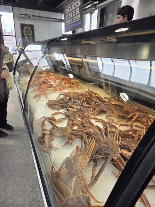 Les D&eacute;lices de la Mer, March&eacute; Jean-Talon, Montr&eacute;al, Canada, April 6, 2026