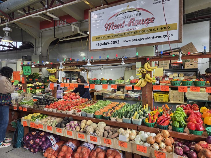 Le Potager Mont-Rouge, March&eacute; Jean-Talon, Montr&eacute;al, Canada, April 6, 2026