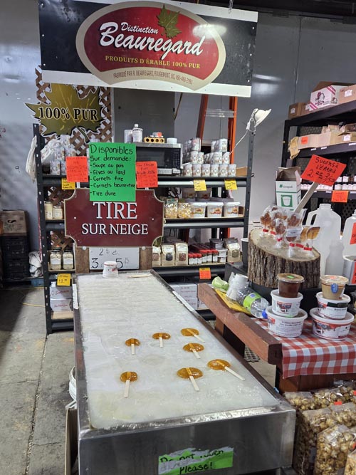 Tire Sur Neige, March&eacute; Jean-Talon, Montr&eacute;al, Canada, April 6, 2026