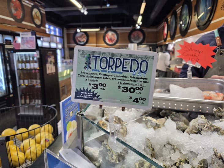 La Bo&icirc;te aux Hu&icirc;tres, March&eacute; Jean-Talon, Montr&eacute;al, Canada, April 6, 2026