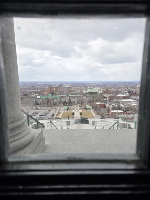 View From Oratoire Saint-Joseph-du-Mont-Royal/Saint Joseph's Oratory, Montr&eacute;al, Canada, April 6, 2026