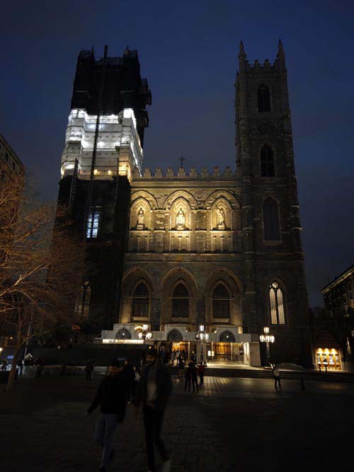 Basilique Notre-Dame de Montr&eacute;al/Notre-Dame Basilica of Montreal, Place d'Armes, Montr&eacute;al, Canada, April 3, 2026